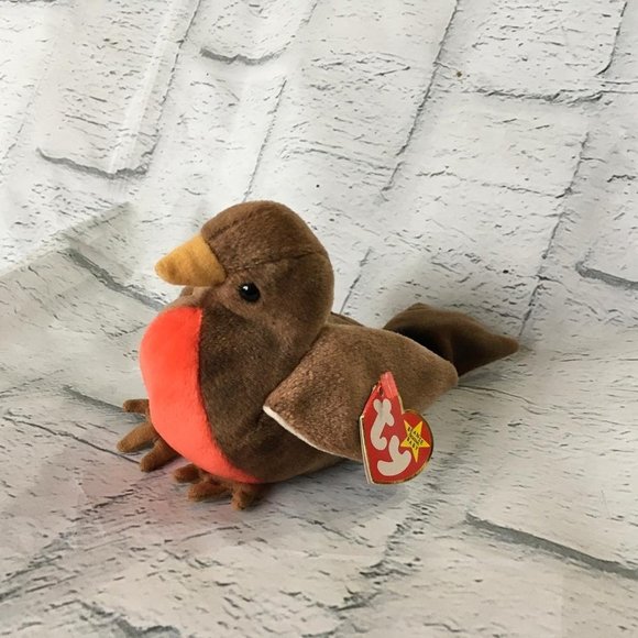 Early The Robin Ty Beanies Babies DM25 - Picture 3 of 6